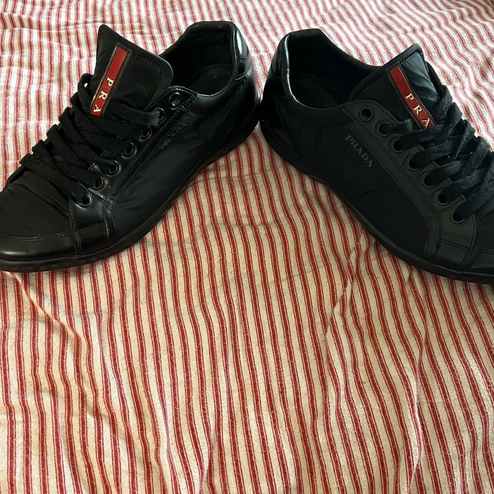MENS PRADA OFFSHORE SNEAKERS SIZE 7 1/2
